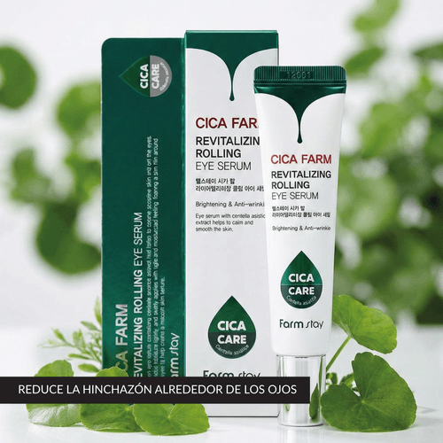 Farmstay  Cica Farm Revitalizing Rolling Serum Ojos 25 Ml